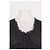 Rouje Black Cotton Sleeveless Top with Lace - view 5