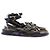 Sandales Etro en cuir noir taille 38 - vue 3