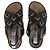 Sandales Etro en cuir noir taille 38 - vue 6
