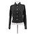Gucci Dunkelgraue Jeansjacke