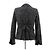 Philosophy Di Alberta Ferretti Dunkelgraue melierte Jacke - Ansicht 2