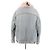 Alexander Wang Blaue Denimjacke mit rosa Kunstfellfutter - Ansicht 2