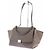 Céline Borsa "Trapèze" in pelle taupe - vista 2