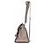 Céline Borsa "Trapèze" in pelle taupe - vista 4
