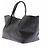 Borsa tote in pelle nera Massimo Dutti - vista 2