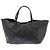 Borsa tote in pelle nera Massimo Dutti - vista 3