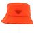 Gorro Prada de nylon laranja