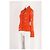 Camisa Ganni Floral Laranja Slim Fit - vista 4