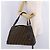 FENDI Zucca Canvas Shoulder Bag Black Brown - vista 30
