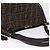 FENDI Zucca Canvas Shoulder Bag Black Brown - vista 6