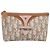 Christian Dior Romantic Pouch PVC Beige Silver - vista 2
