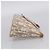 Christian Dior Romantic Pouch PVC Beige Silver - vista 5