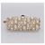Christian Dior Romantic Pouch PVC Beige Silver - vista 7