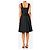 Prada Abito slip a micro pois nero e verde - size UK 6 - vista 2