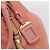 PRADA Hand Bag Vittero Dino Leather 2way Pink Gold - vista 17