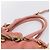 PRADA Hand Bag Vittero Dino Leather 2way Pink Gold - vista 8