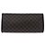 Céline CELINE Bolso de Mano de Lona Macadam PVC Cuero Negro Dorado - vista 3