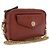 Miu Miu Chain Shoulder Bag Leather Brown Gold