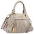 Miu Miu Hand Bag Leather 2way Beige Gold