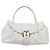 Céline CELINE Bolso de mano de piel blanco tono dorado - vista 13