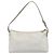 FENDI Zucchino Canvas Mamma Baguette Shoulder Bag Silver 8BR444 - vista 2