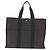 Hermès HERMES Her Line GM Hand Bag Canvas Gray Silver - vista 13