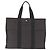 Hermès HERMES Her Line GM Hand Bag Canvas Gray Silver - vista 2