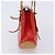 LOUIS VUITTON Monogram Vernis Biscayne Bay GM Bag Red M91287 LV - vista 7