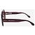 Isabel Marant Burgundy oversized hexagonal sunglasses - view 3