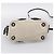 PRADA Hand Bag Canvas Denim 2way Beige Silver - vista 11