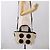 PRADA Hand Bag Canvas Denim 2way Beige Silver - vista 29