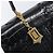 Autre Marque Saint Laurent Hand Bag Embossed Leather Black Gold - vista 15