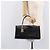 Autre Marque Saint Laurent Hand Bag Embossed Leather Black Gold - vista 25
