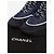 Chanel Sneakers alte in nylon e camoscio blu navy - taglia EU 39.5 - vista 8