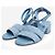 Chanel Sandales en denim matelassé bleu - size EU 40 - vue 2