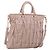 Miu Miu Matelasse Hand Bag Leather 2way Pink Gold