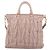 Miu Miu Matelasse Hand Bag Leather 2way Pink Gold - vista 13