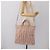Miu Miu Matelasse Hand Bag Leather 2way Pink Gold - vista 28