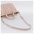 Miu Miu Matelasse Hand Bag Leather 2way Pink Gold - vista 9