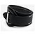 Hermès Pulsera wrap de cuero negro - vista 2