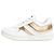 Céline Sneakers in pelle bianca e oro - size EU 37