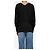 Stella Mc Cartney Schwarzer V-Ausschnitt Pullover - Größe XS - Ansicht 2