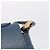 FENDI Hand Bag Leather 2way Blue Gold Tone 8M0321 - vista 9