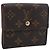 LOUIS VUITTON Monogram Porte Monnaie Bier Cartes Crdit Wallet M61652