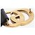Gucci Ceinture large GG Marmont en cuir noir - vue 5