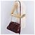 Miu Miu Matelasse Hand Bag Leather 2way Red Gold - vista 31