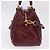 Miu Miu Matelasse Hand Bag Leather 2way Red Gold - vista 5