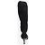 Chanel Bottes hautes en daim noir - taille EU 35.5 - vue 3