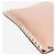 Valentino Clutch pouch grande Rockstud in pelle beige - vista 4