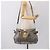 Miu Miu Sac à Main en Cuir 2way Gris Or - vue 29